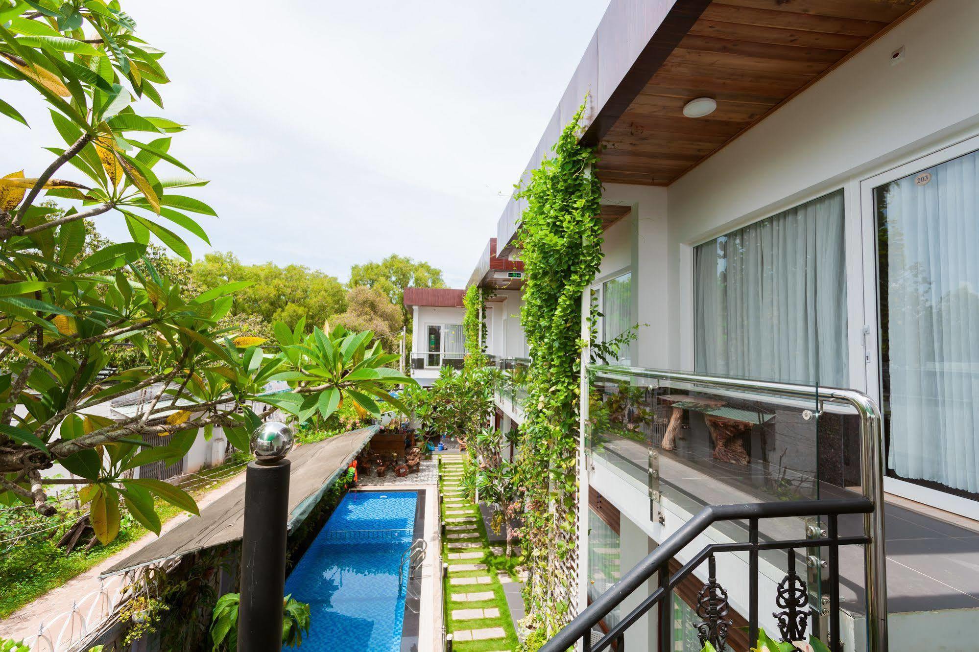 Hotel Blue Dragon Duong Dong  Eksteriør bilde